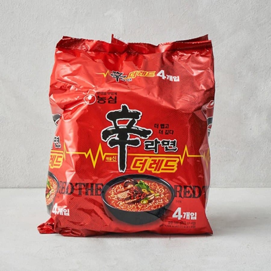 Shin Ramyun the red – Fideos Instantáneos Picantes x 5u